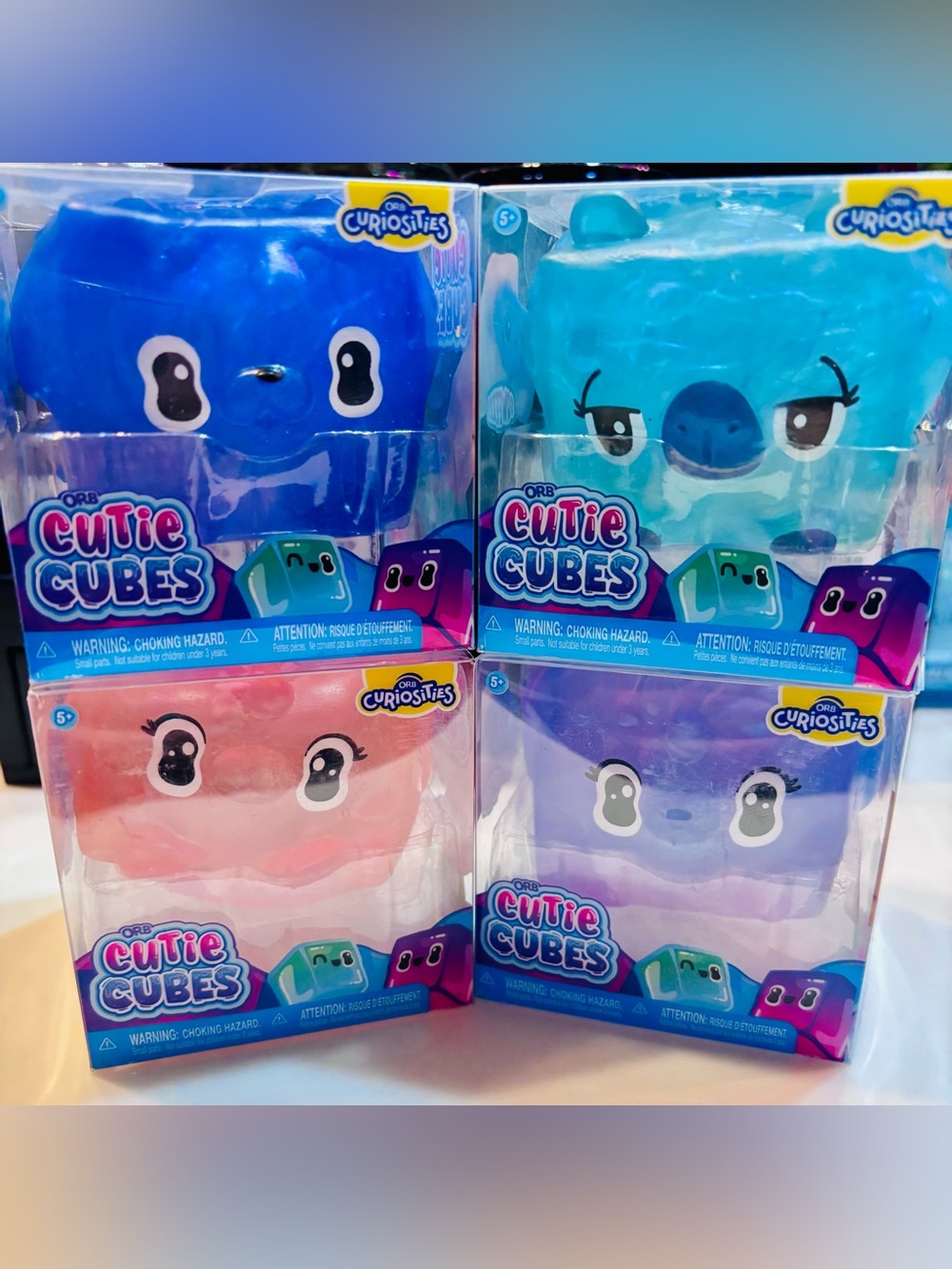 ORB Cutie Cubes Curiosities Squishy Bundle